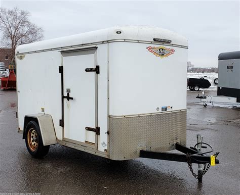 Cargo trailer used - New and used enclosed trailers for sale on Equipment Trader are produced by manufacturers such as Atlas, Bravo, Cargo Express, Freedom, Stealth Enterprises, …